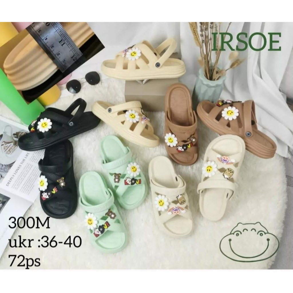 SANDAL KARET  IMPORT BAIM DEWASA BOBA