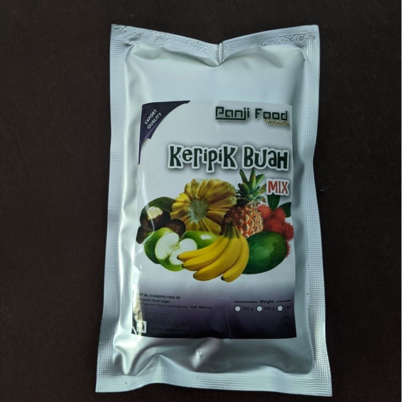 Keripik Buah Mix 65gr | Mix Fruits Chips | Export Quality