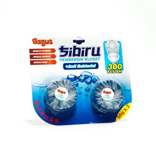 Bagus Sibiru Pembersih Kloset 50grx2 Pcs W-21702