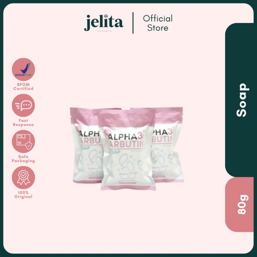 Alpha Arbutin 3 Plus Collagen Whitening Soap