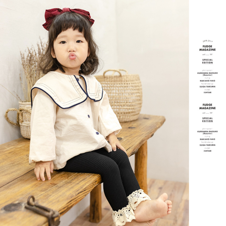 babyfit[1-3th] celana legging LONG LACE beby girl pants anak perempuan dq-0512