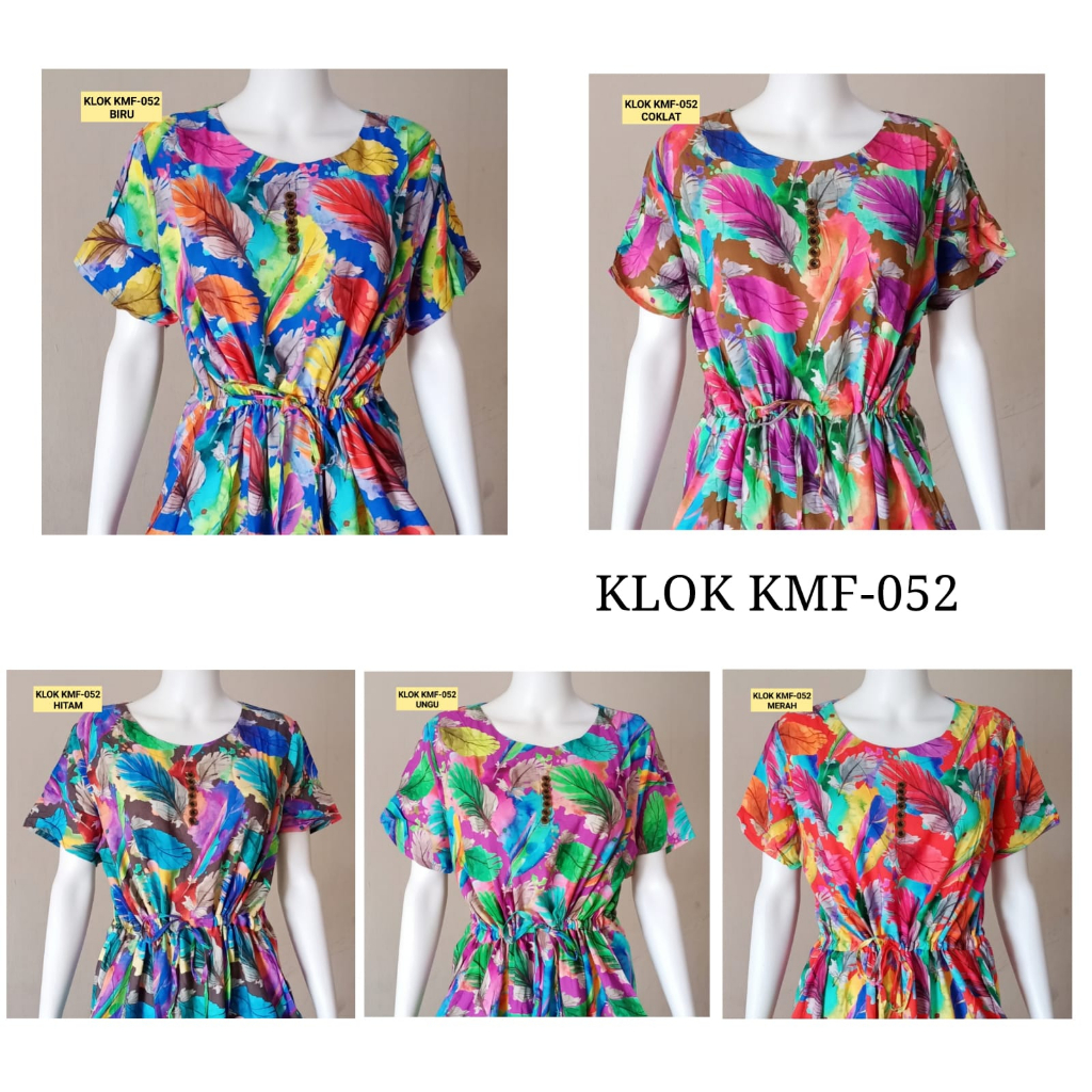 AS KLOK Daster Batik Kudamas LD 112cm - 114cm
