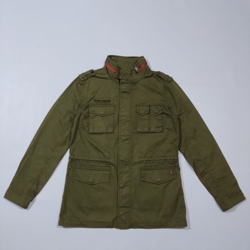 Jaket Parka Evisu Jeans Vintage