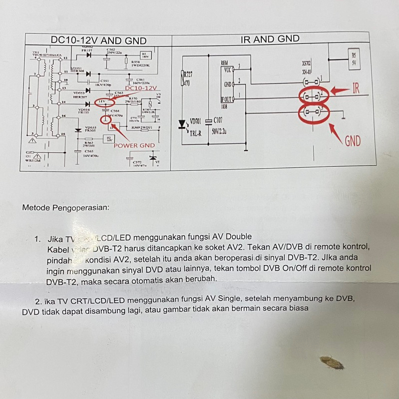 TUNER TV DIGITAL / TUNER MESIN TV / TUNER MESIN TV DIGITAL