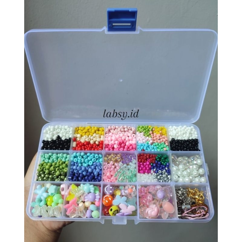 BEADS KIT | PAKET BEADS | BEADS MERONCE | PAKET MERONCE | BEADS GELANG | BEADS KALUNG | BEADS CINCIN