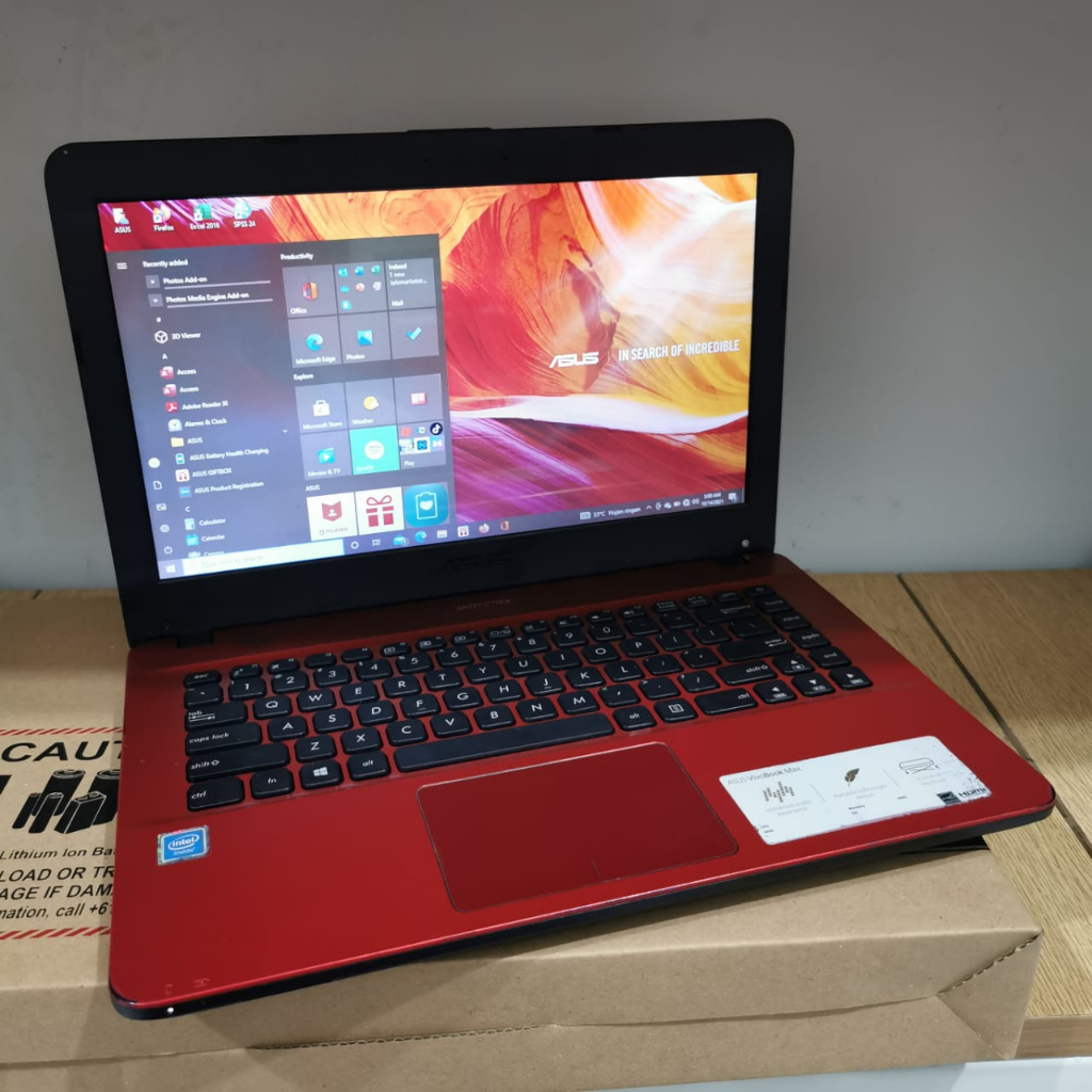 Laptop Asus VivoBook X441MA Celeron-N4000 Ram 4/500Gb BERGARANSI BISA CICILAN
