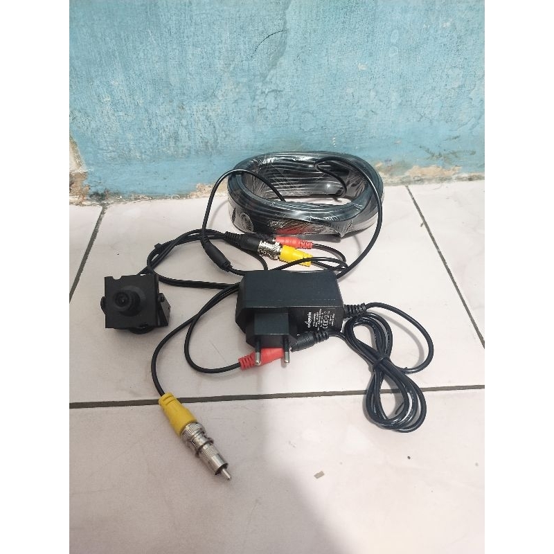 Paket Camera Cctv Mini Pinhole Siap Pantau Di TV Paket Kamera Cctv Komplit Cctv Analog Tersembunyi