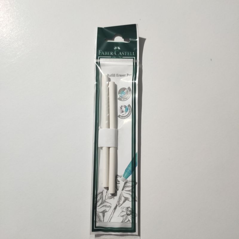 

Faber-Castell Refill Eraser Set 2 Isi Ulang Pulpen Penghapus alat tulis sekolah
