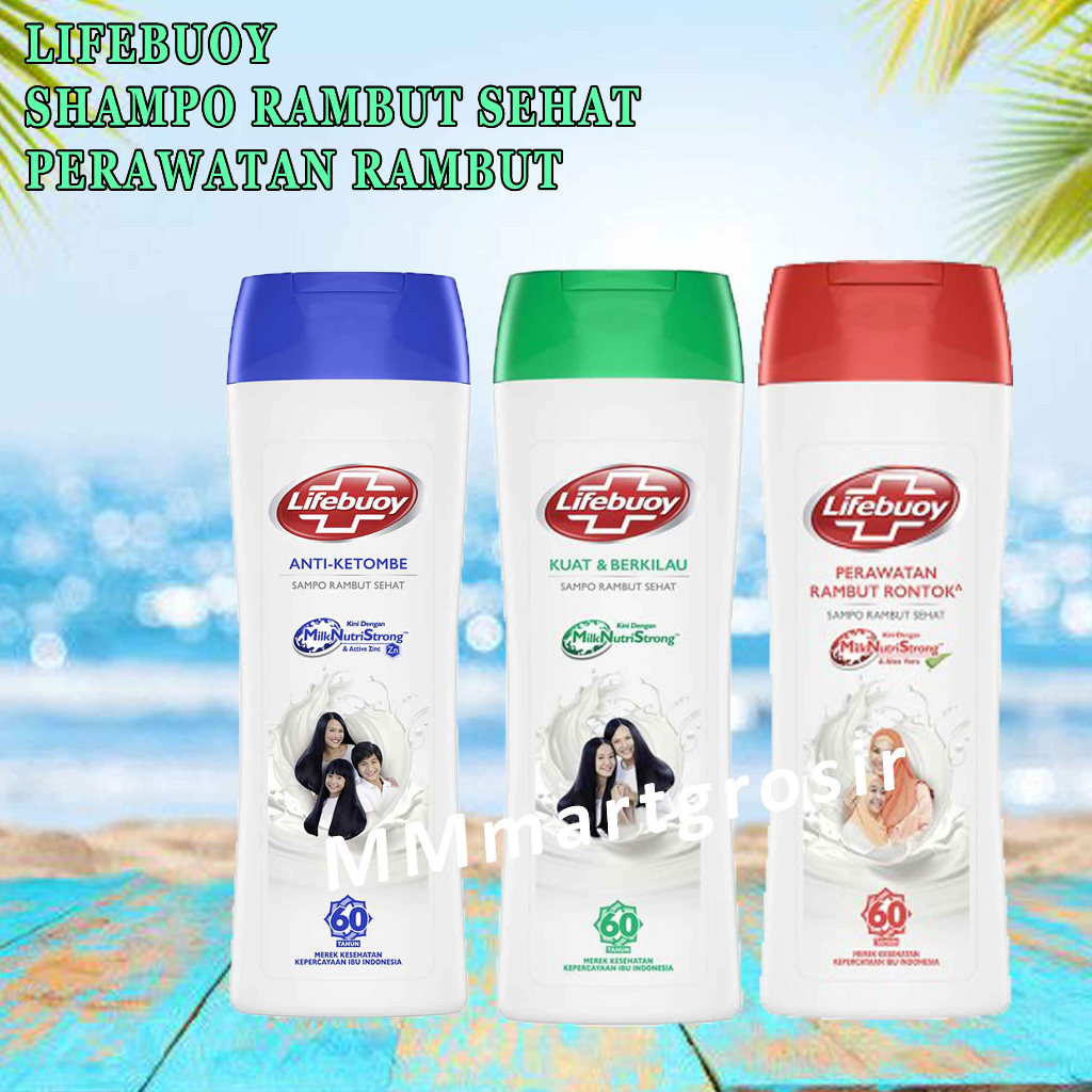 Lifebuoy / Shampoo Rambut  / 3 Varian Aroma / 340ml
