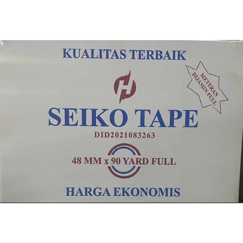 LAKBAN BENING HOKI SEIKO TAPE 45mm x 100 yard