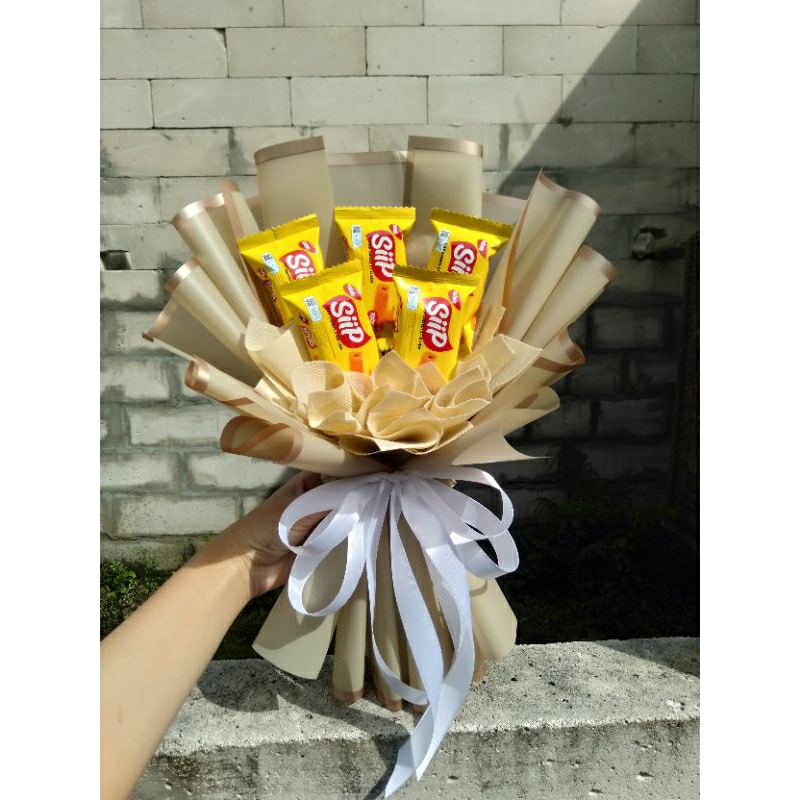Buket Snack | Buket Wisuda | Wrapping premium chellophane