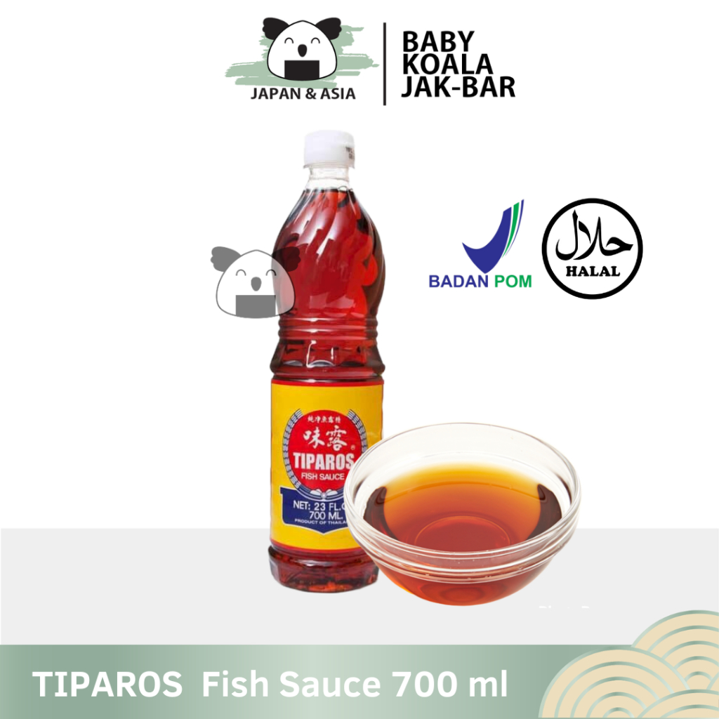 

TIPAROS Fish Sauce Kecap Ikan 700 ml Halal │ Saus Ikan Import Thailand..