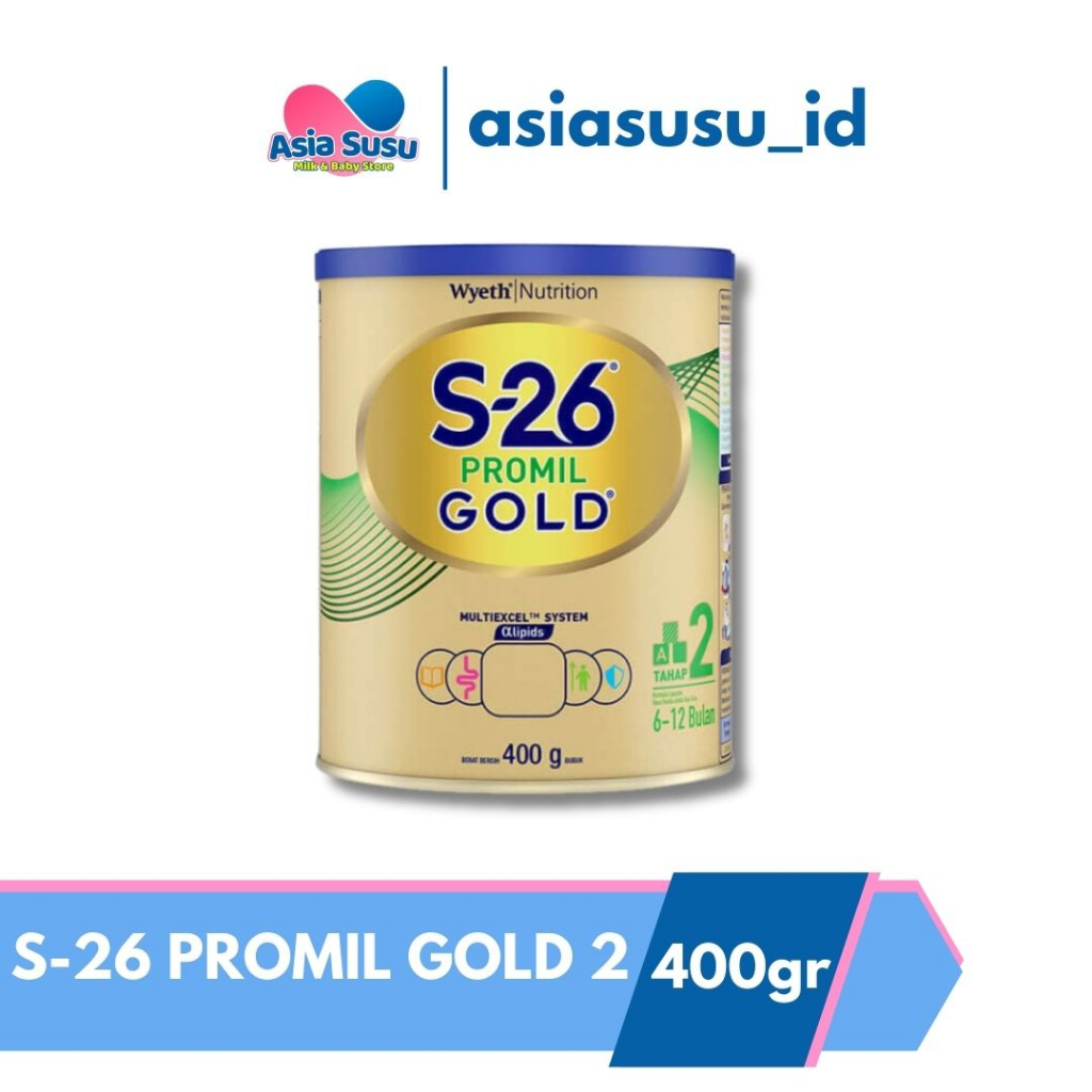 S26 PROMIL GOLD 2 400 GR - Susu formula 6-12 Bulan