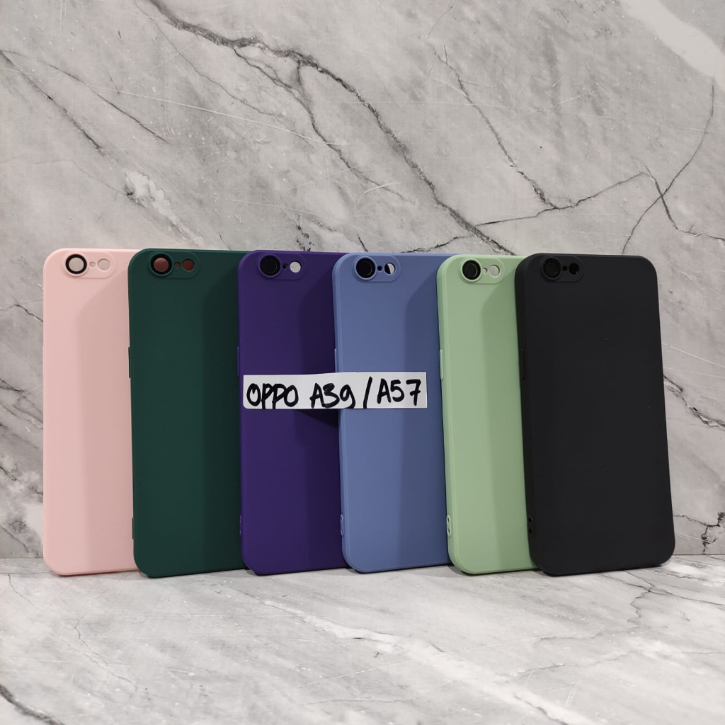 SOFTCASE MACAROON LENSPRO CANDY OPPO A37 NEO 7 OPPO A57 A39 OPPO A59 F1S OPPO A71 WHITE_CELL