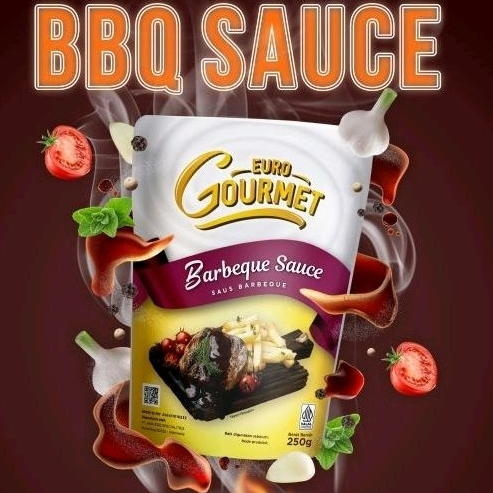 ( JSO ) Saus Euro Gourmet Barbeque 250gr Saus BBQ Saus Panggang