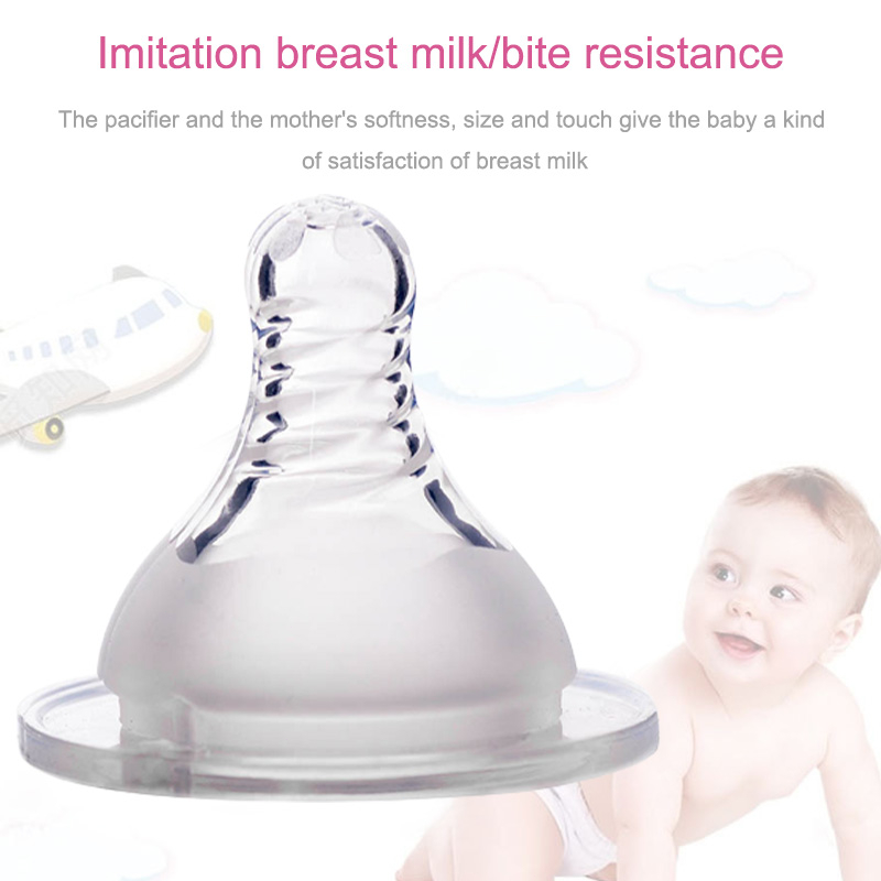 COD✨Dot Klasik Penggantian Puting Lebar Untuk Botol Susu Klasik Bebas Bayi Standar Leher Bayi-GI