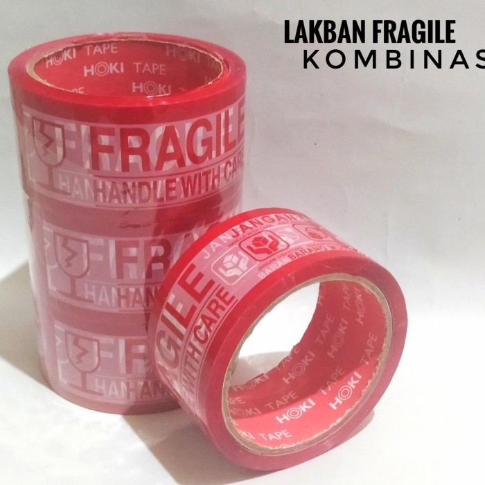 LAKBAN fragile 48mm*100yard HOKI TAPE— 4 in 1___034