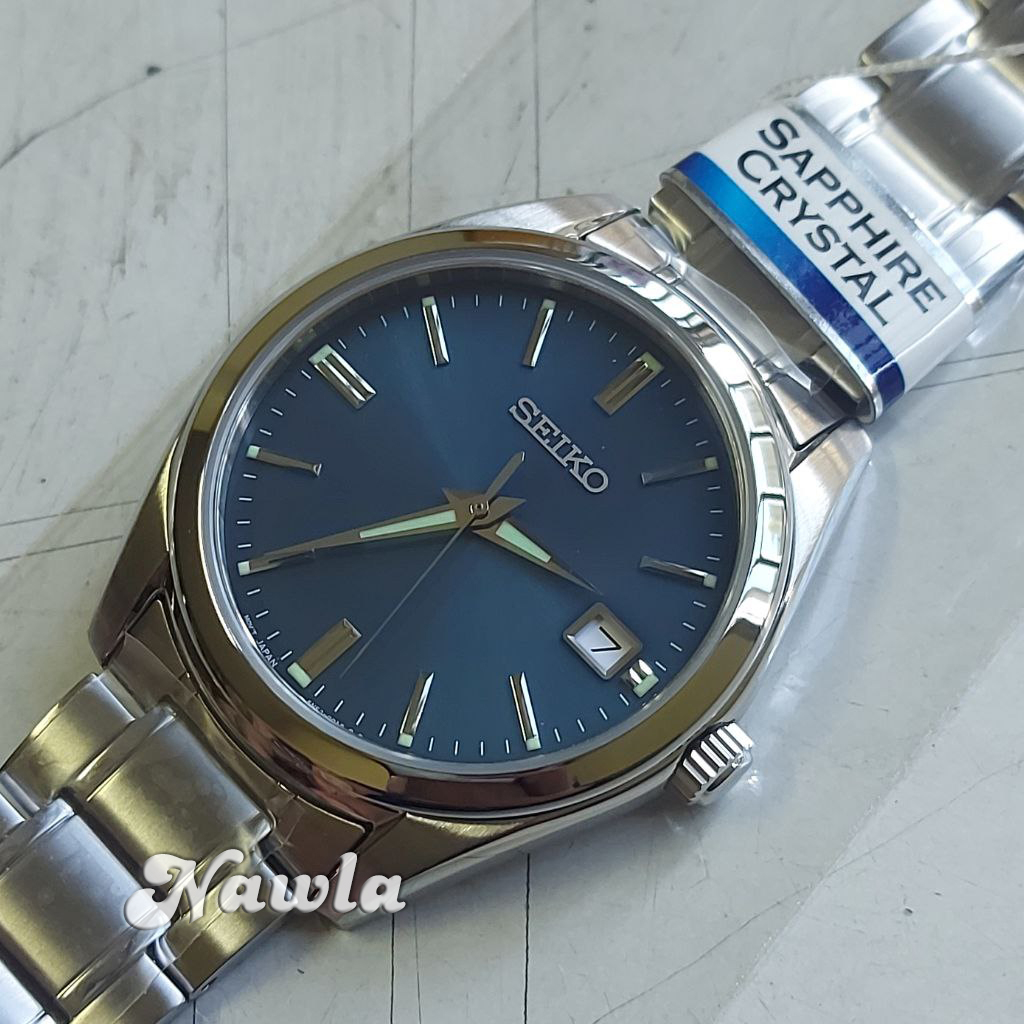 Seiko Quartz SUR525P1 Analog Sapphire Blue - Jam Tangan Pria SUR525