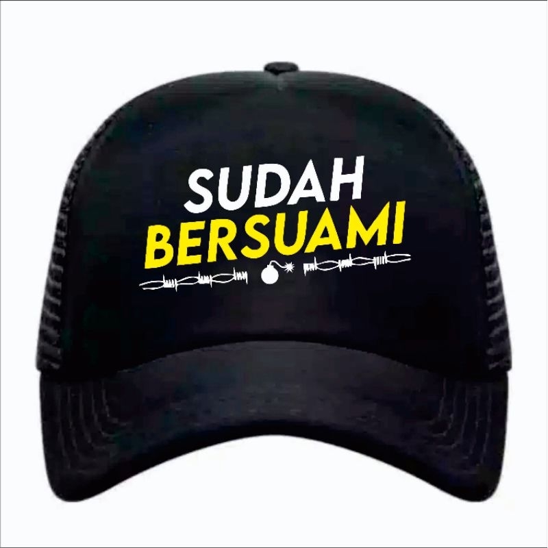 TOPI TRUCKER SUDAH BERSUAMI