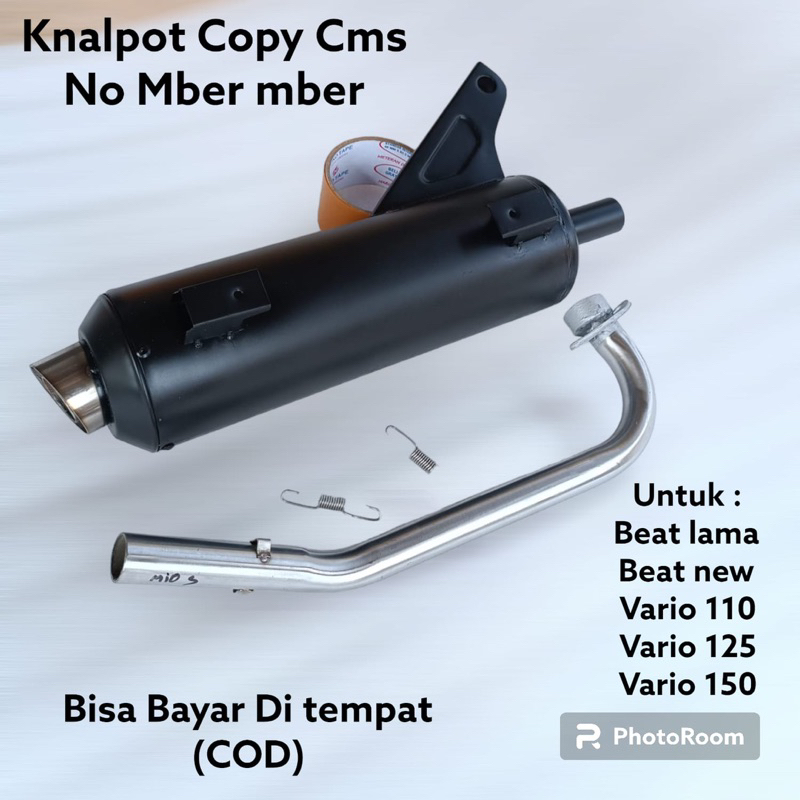 Knalpot Copy Cms Vario 125/Vario 150/Vario 110/Vario 125 bohlam