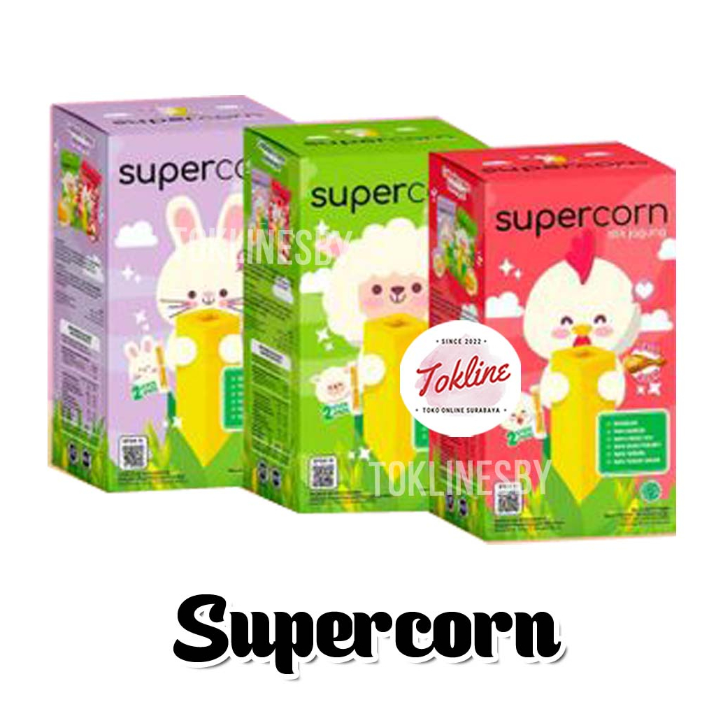 

Supercorn Stik Jagung 12 pcs / Super Corn / Snack Cemilan Anak