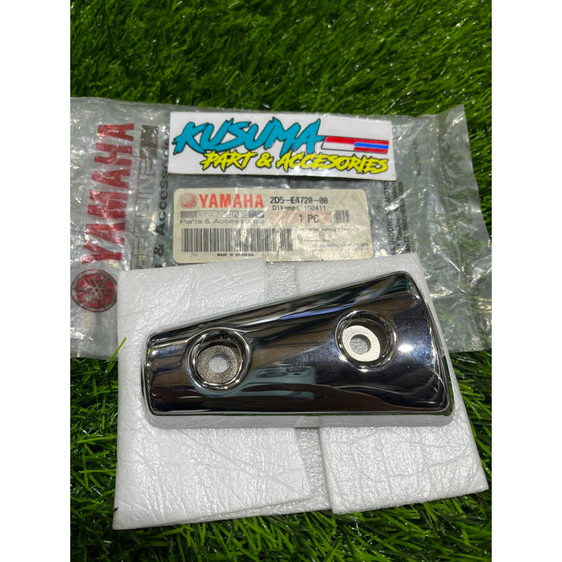Tameng knalpot nouvo z / nouvo lele chrome