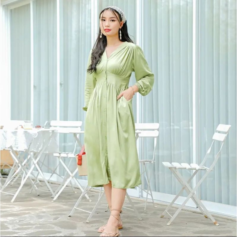 Momelca Jollie dress pakaian wanita/Dress wanita