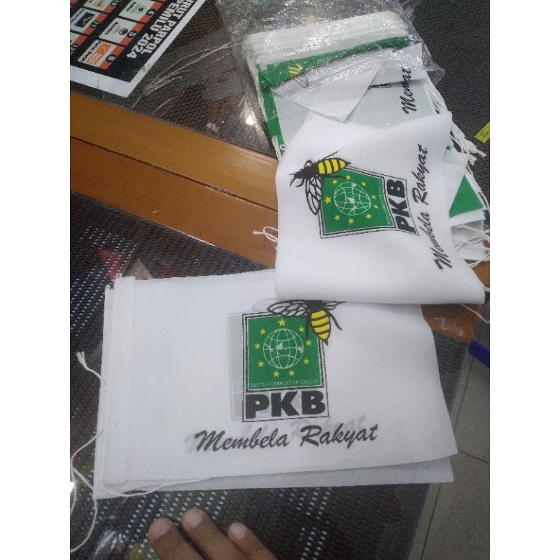 BENDERA TANGAN BENDERA MEJA PARTAI PKB