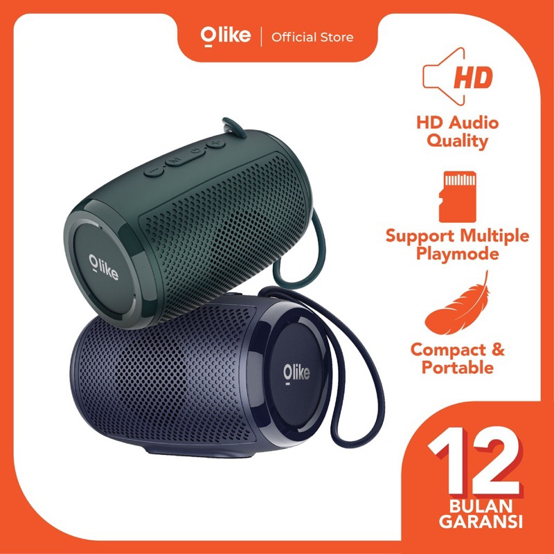 OLIKE SF3 Speaker Bluetooth 5.0 Wireless Portable TWS STEREO - Garansi 1 Tahun