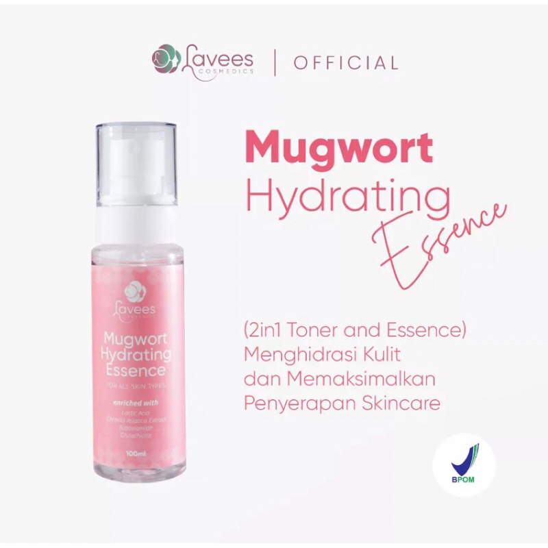 Lavees Cosmedics - Mugwort Hydrating Essence (Toner Flek/Melasma)