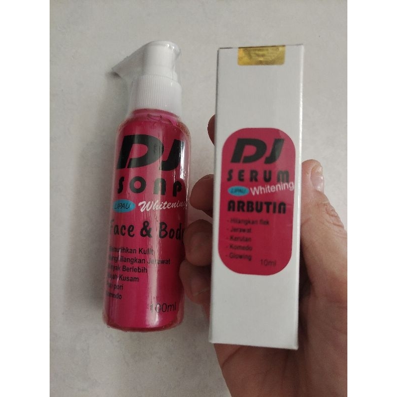 Sabun DJ Lipau pink+Serum Lipau original