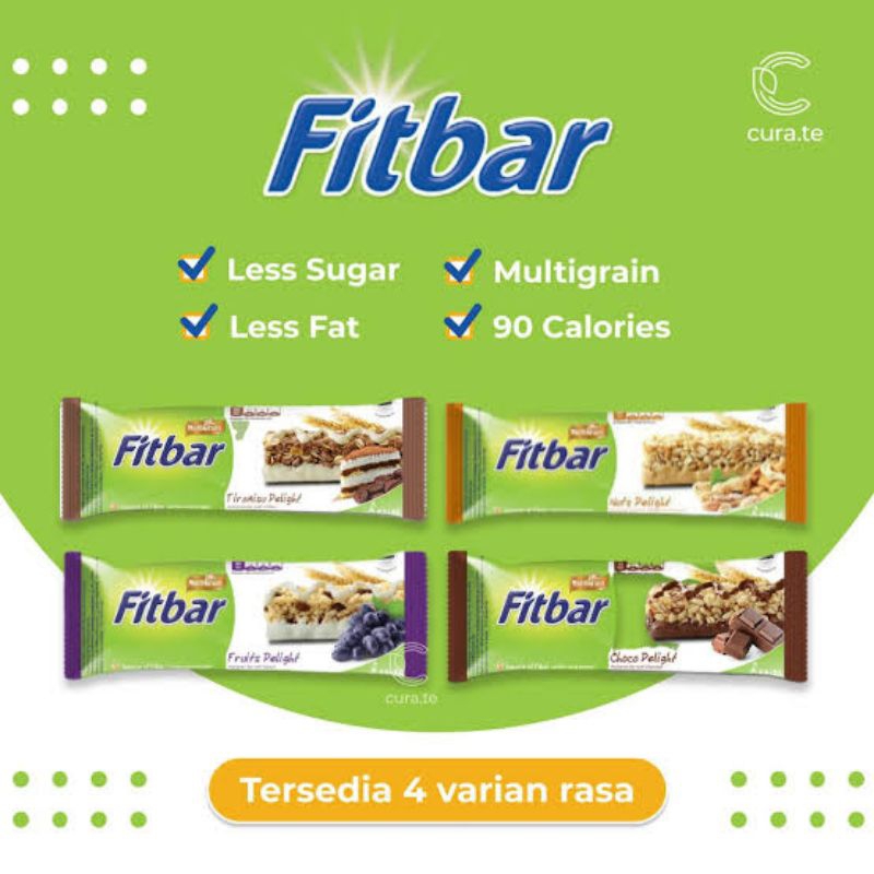 Fitbar multigrain all varian 22gr