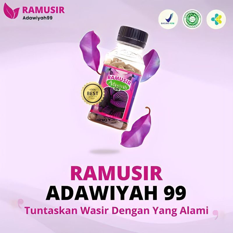 RAMUSIR ADAWIYAH 99 OBAT WASIR OBAT AMBEYEN 100% ORIGINAL