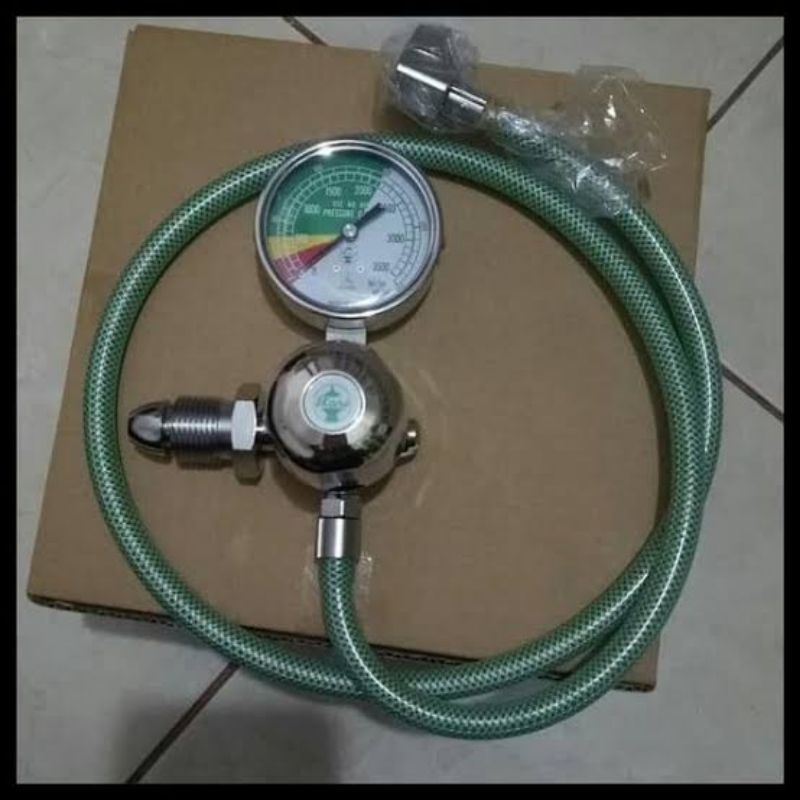regulator o2 regulator oksigen mesin anesthesi sharp