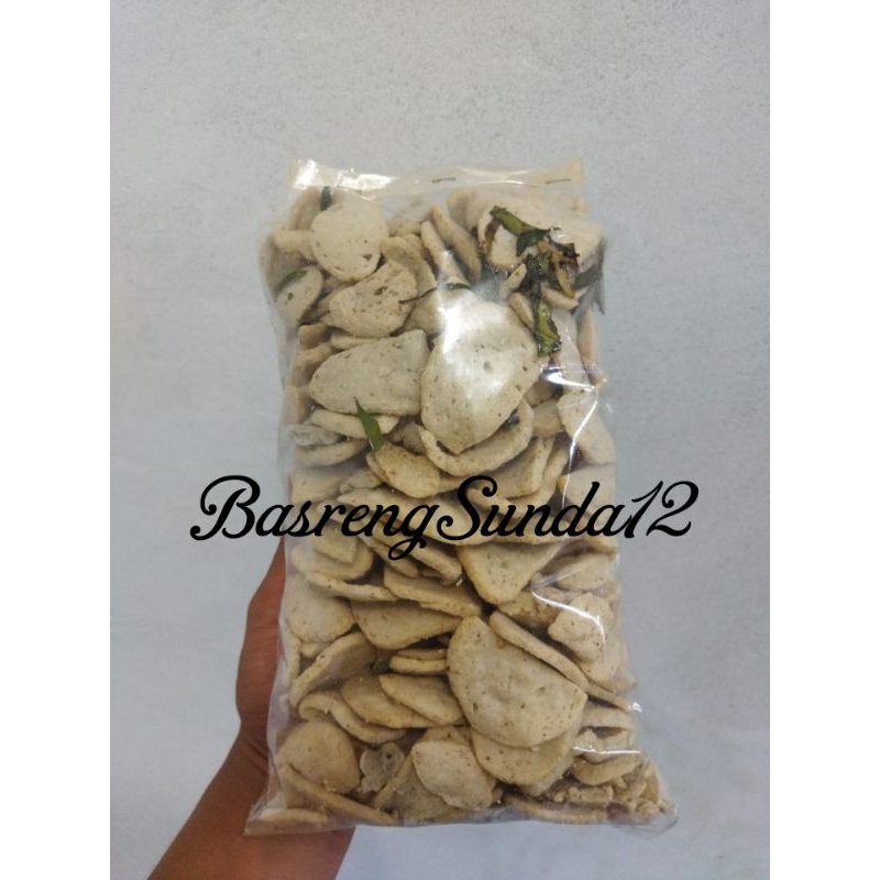 Basreng Bulat original Daun jeruk 500 gram