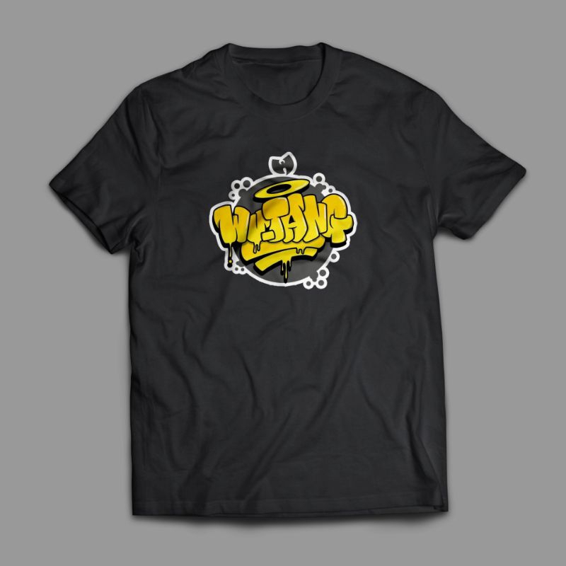 Kaos Tshirt Wu Tang Grafitti
