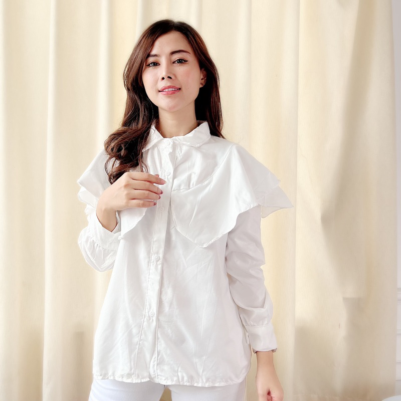 AFI - EC - Rania Ruffle Blouse