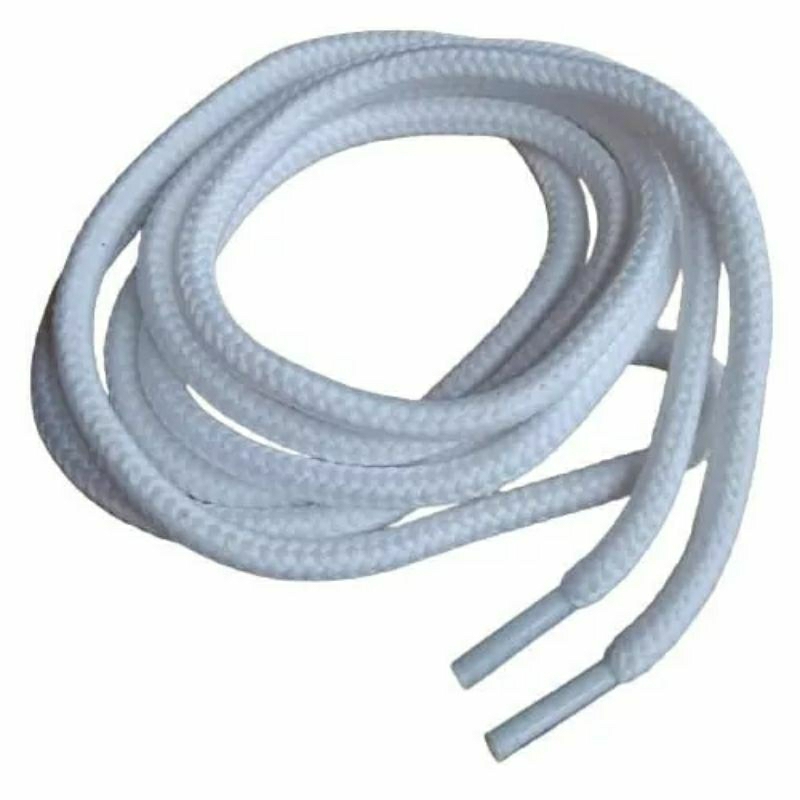 Tali Hoodie Warna Putih Tali Sweater