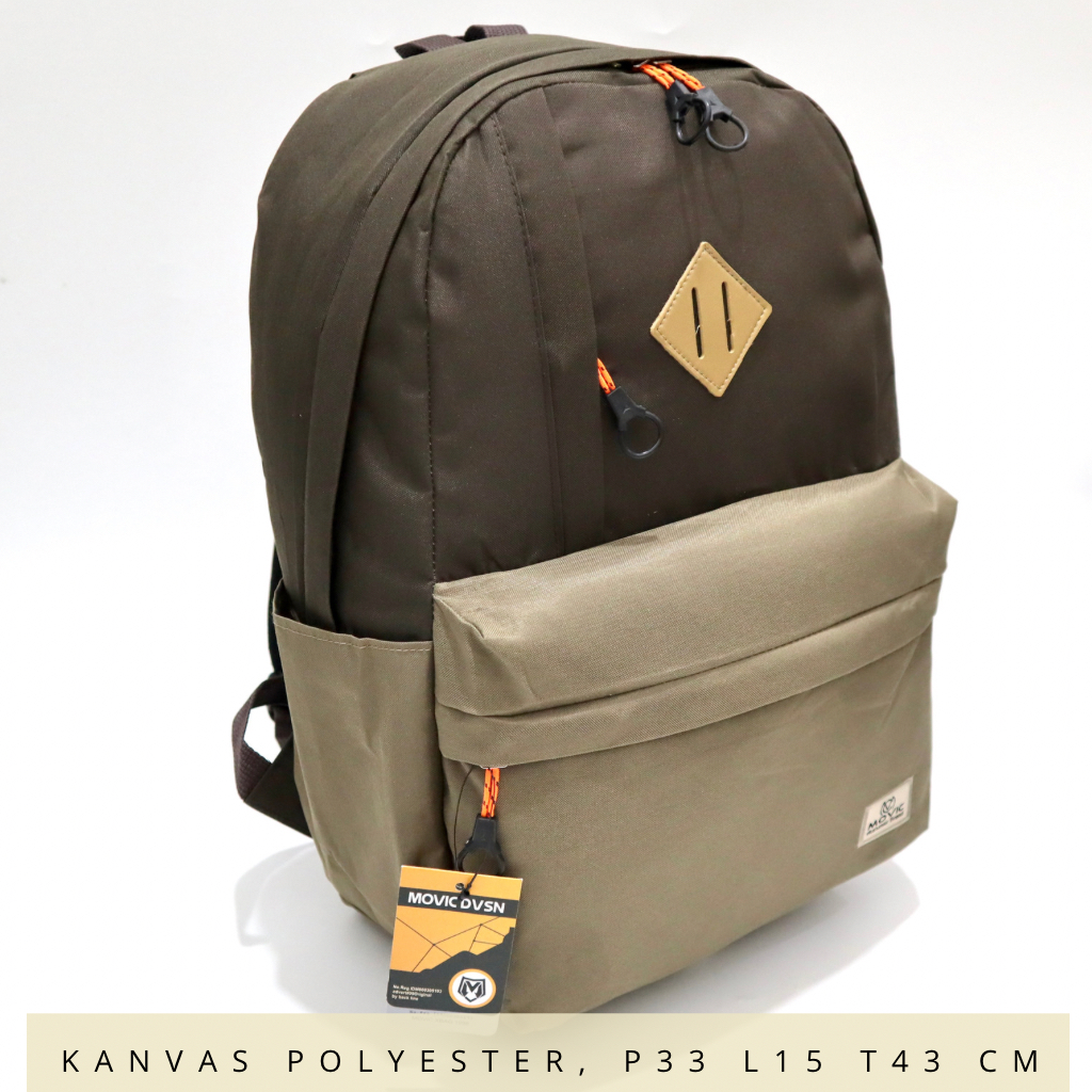 BISA COD Ransel Besar Polos Pria Wanita Merek Movic Grosir ransel outdoor Backpack Buat sekolah atau traveling
