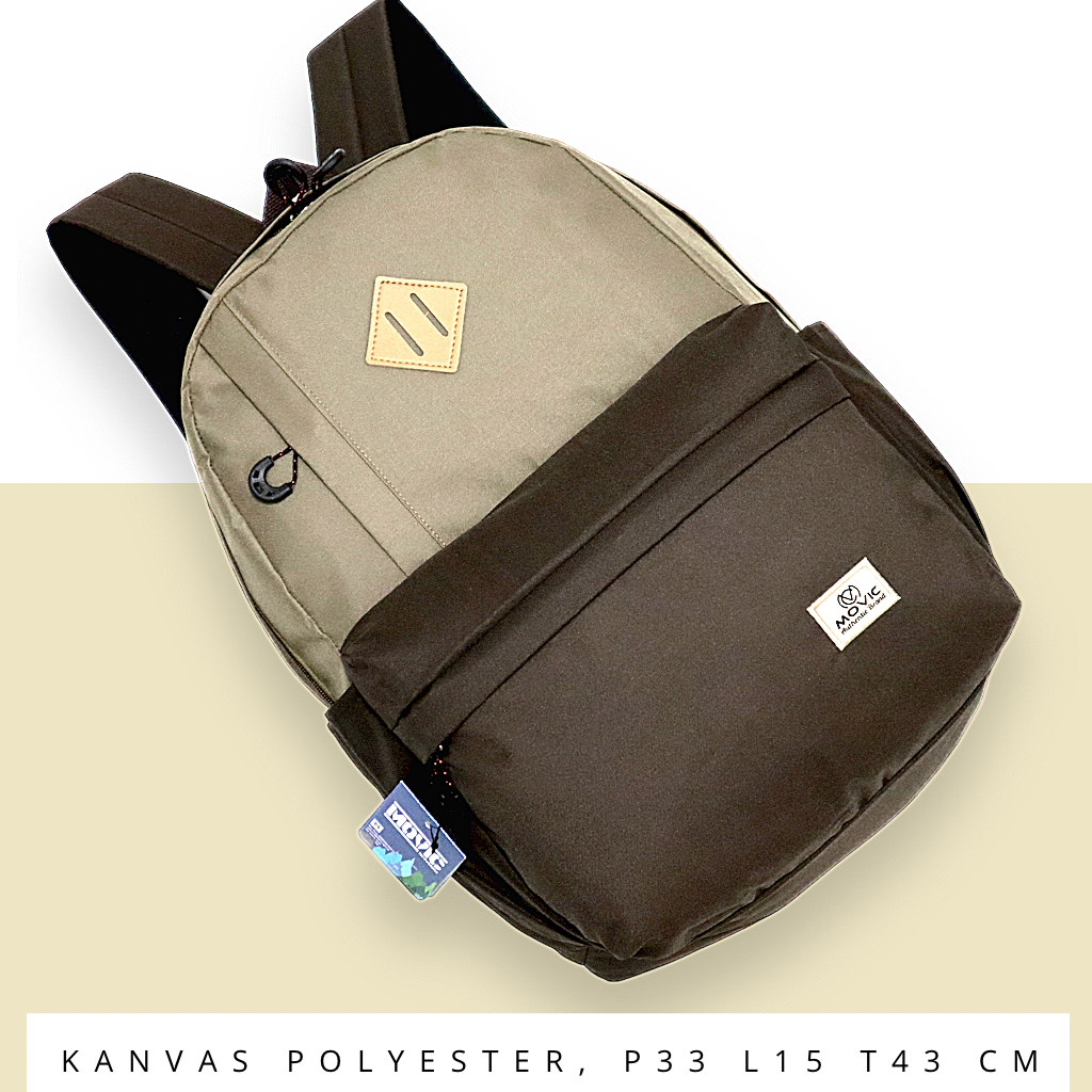 BISA COD Ransel Besar Polos Pria Wanita Merek Movic Grosir ransel outdoor Backpack Buat sekolah atau traveling