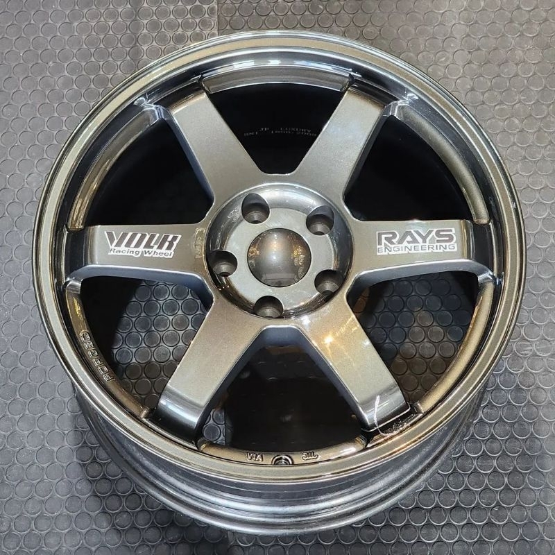 velg innova ring 18x8,5 TE 37 flow forged pcd 5x114.3 mobil xpander.civic.dll