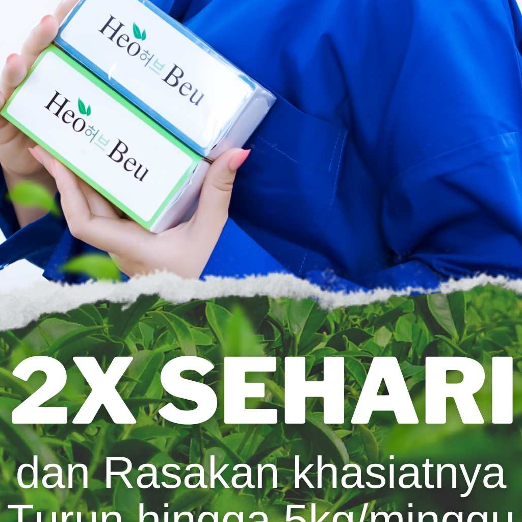 

HEOBEU TEH SLIMMING TEA PELANGSING DAY & NIGHT MENAHAN NAFSU MAKAN DAN PELANCAR BAB PENCERNAAN TUBUH KOREAN