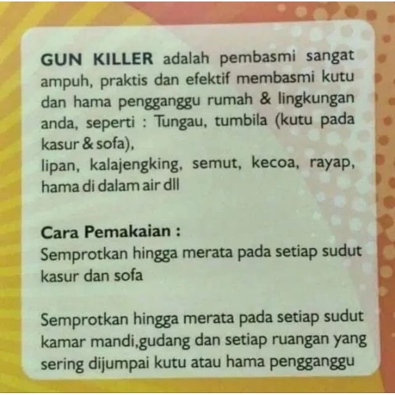 pembasmi hama tungau - kutu busuk - tumbila - kutu kasur AMPUH