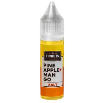 Tickets Pineapple Mango Salt Nic 15ml - Liquid Malay EJM