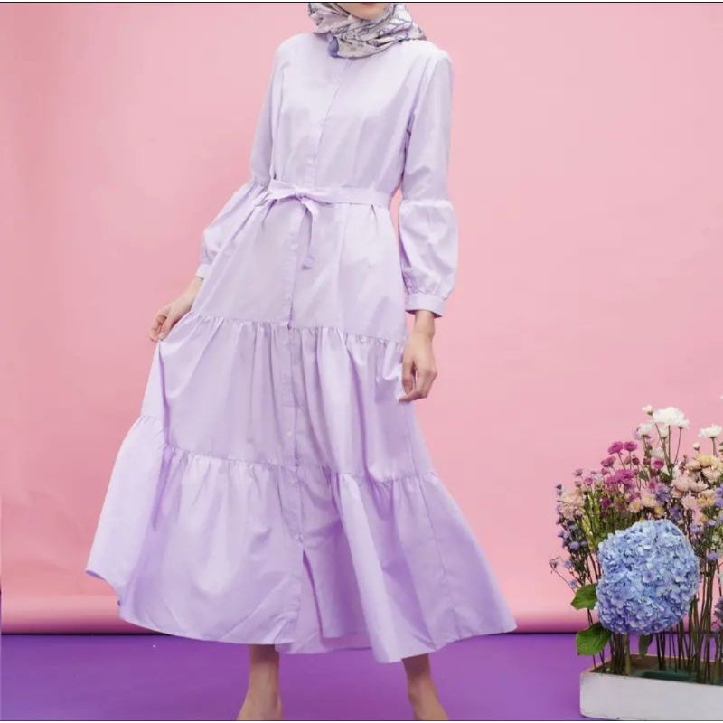 new aleza label lavra dress light purple sz Xl