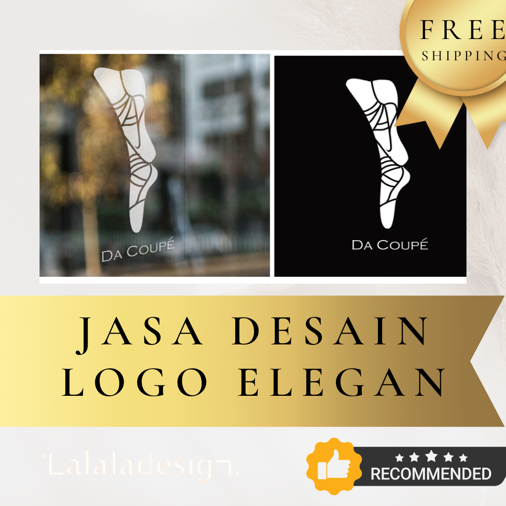 JASA DESAIN LOGO ELEGAN, ELEGANT ESTETIK MEWAH | UKM | KORPORAT