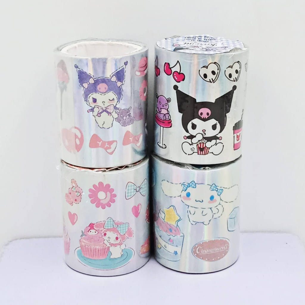 

YASMITESTUFF | STIKER ROLL MY MELODY CINAMONROLL KUROMI