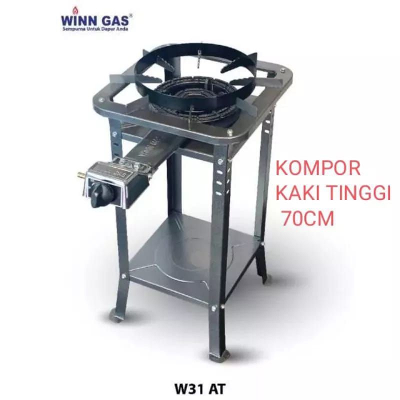 KOMPOR COR WINN GAS 31AT / 31 AT  KOMPOR KOMERSIAL KAKI TINGGI 70 CM