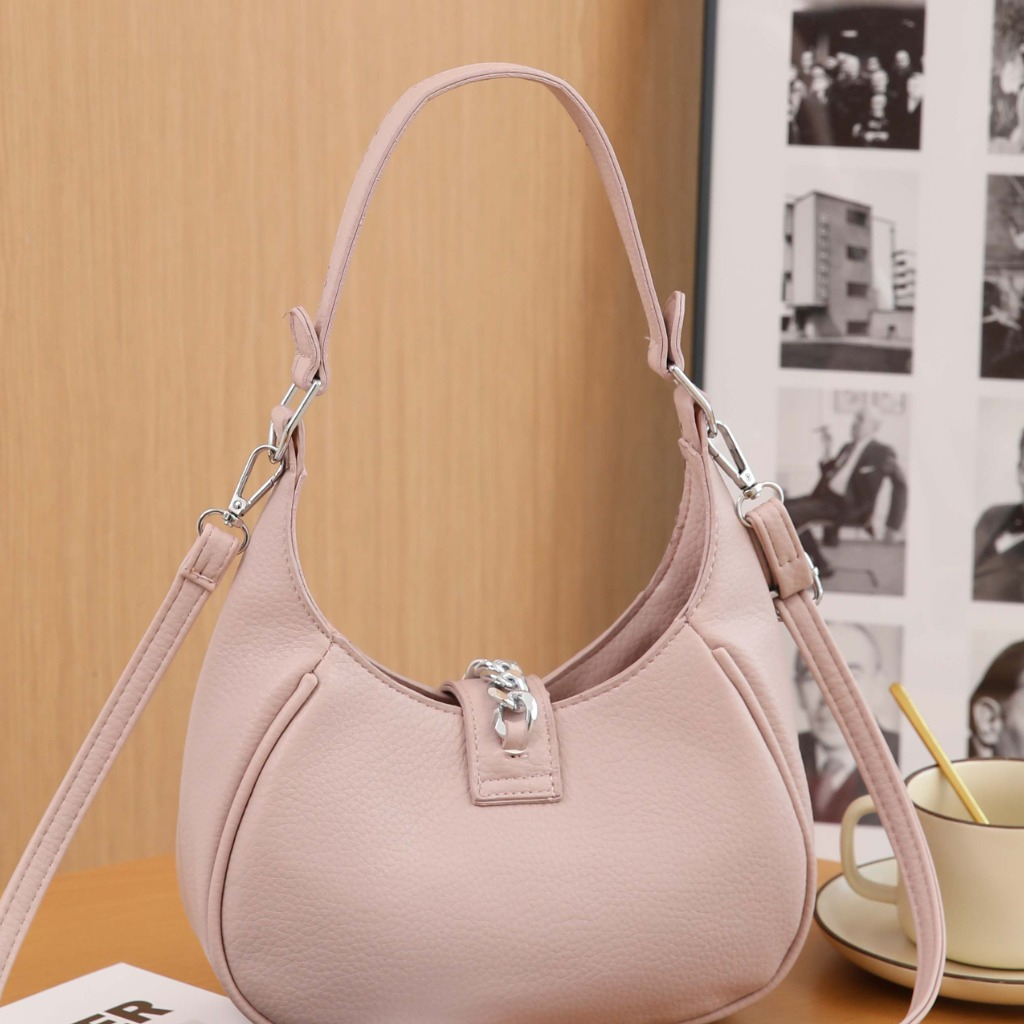 4301 Leather Hobo Shoulder Bag