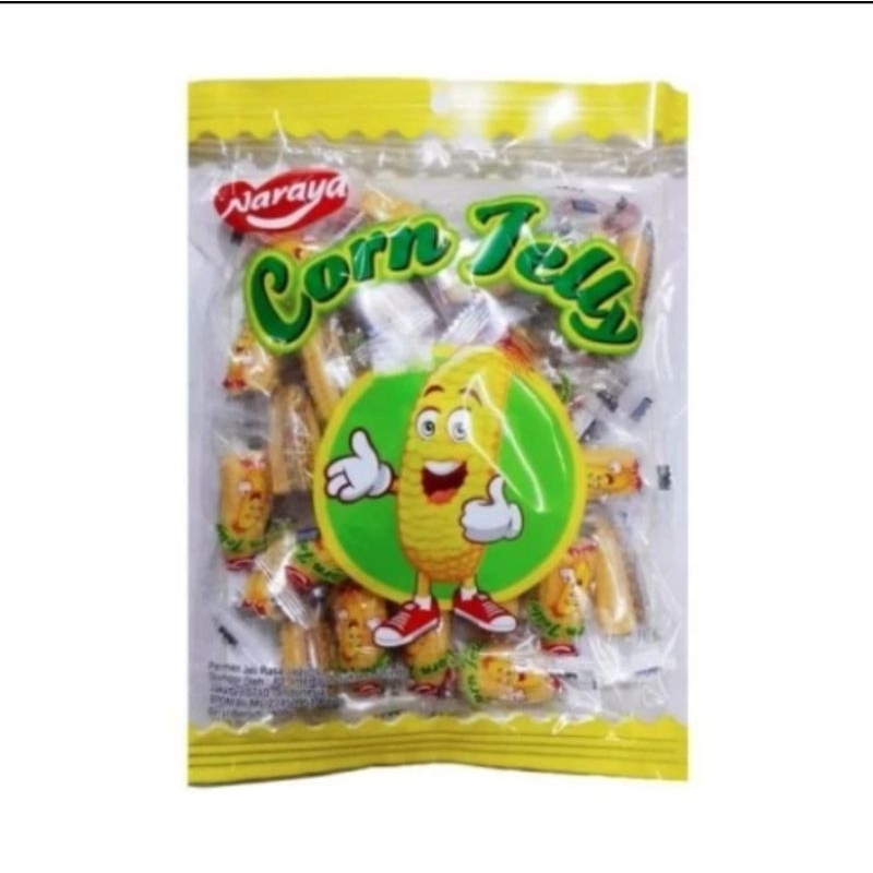 

Naraya Corn Jelly 500gr / Permen Jeli rasa jagung